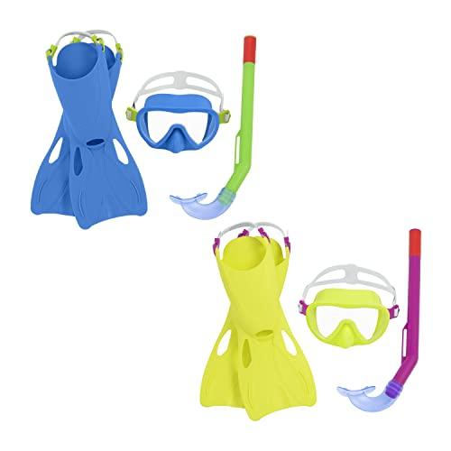 Bestway 25039 Set da Snorkeling per Bambini Flapper, 3-6 Anni