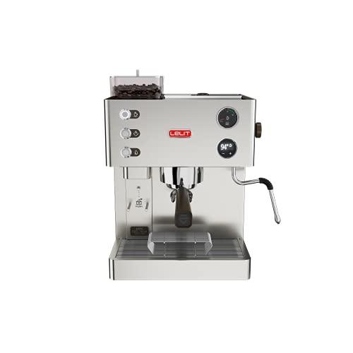 Lelit Kate PL82T Macchina da Caffè Espresso Manuale con Macinacaffè Integrato