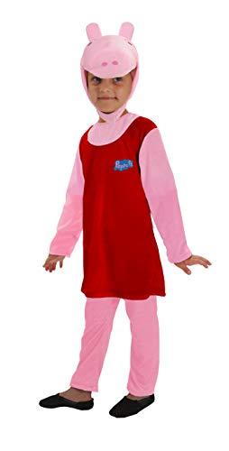 Costume Peppa Pig - Taglia 4-5 Anni