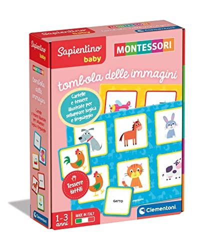 Clementoni Sapientino Baby Tombola delle Immagini - Gioco Educativo Montessori