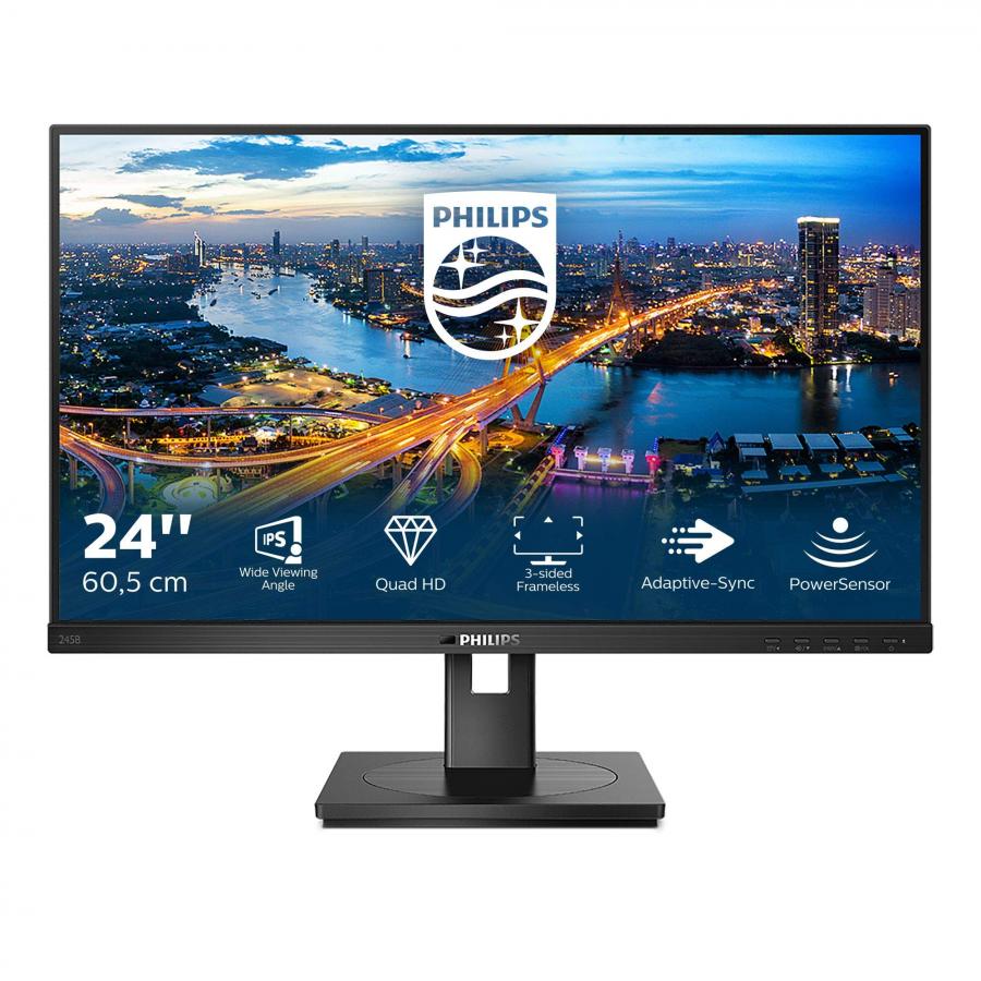Monitor Philips 245B1 QHD 24 pollici