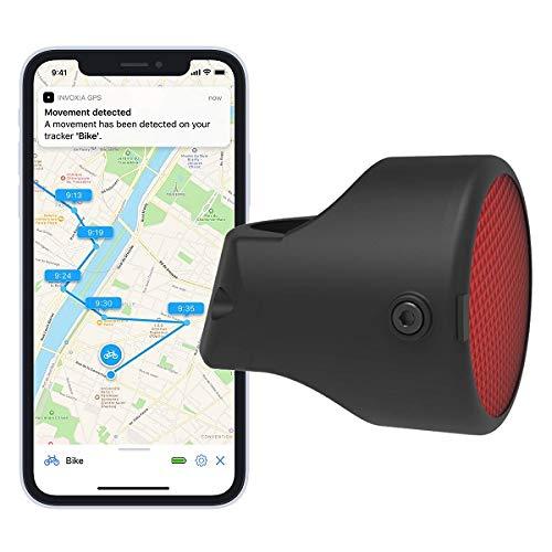 Invoxia Bike Tracker - Antifurto GPS per Bicicletta con 3 Anni di Abbonamento Incluso