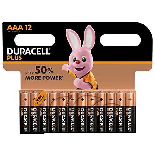 Duracell Batterie AAA, confezione da 12