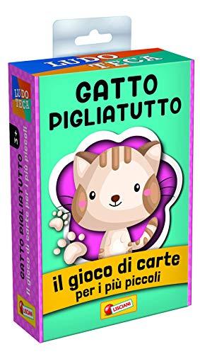 Lisciani Giochi Ludoteca Le Carte dei Bambini Gatto Piglia Tutto Gioco di Società