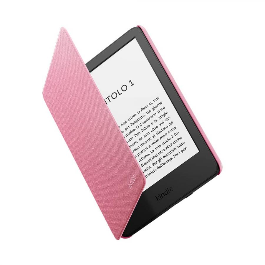 Custodia in Tessuto Rosa per Kindle 11a Generazione (2022)