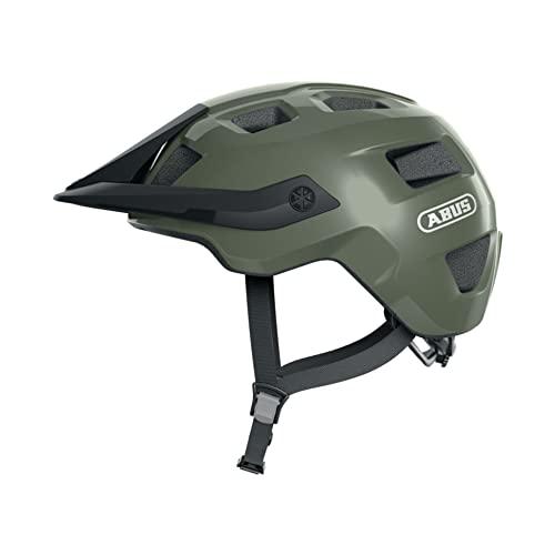 ABUS MoTrip - Casco MTB Verde Pino per Avventure Off-Road