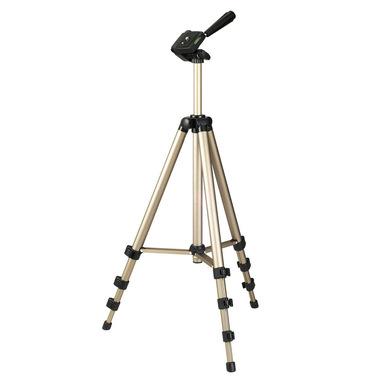 Hama Treppiedi "Star 700 EF Digital", argento (42,5 - 125 cm), testa 3D con sgancio rapido, gambe in 4 sezioni, con borsa per trasporto