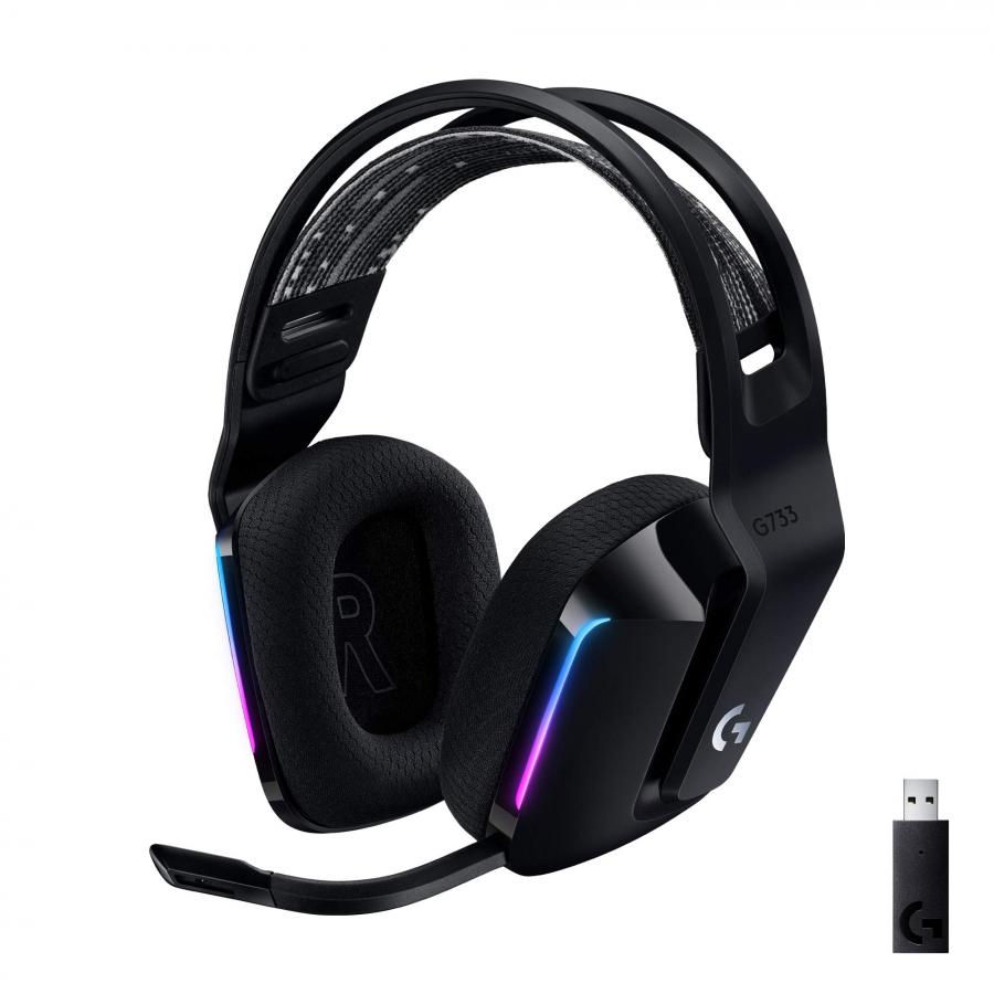Logitech G733 LIGHTSPEED Cuffie Gaming Wireless