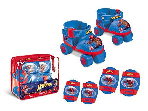 Pattini a rotelle regolabili Spiderman Marvel Mondo Toys