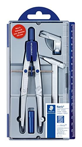 Compasso Staedtler Noris® 550 02 in Metallo con Prolunga