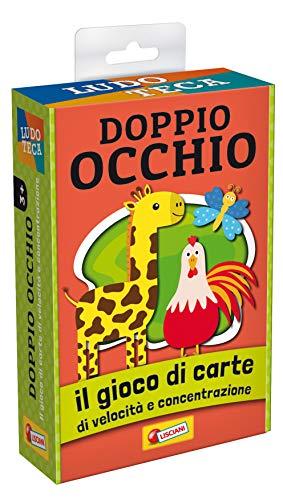 Lisciani Giochi - Ludoteca Le Carte dei Bambini Doppio Occhio Gioco di società