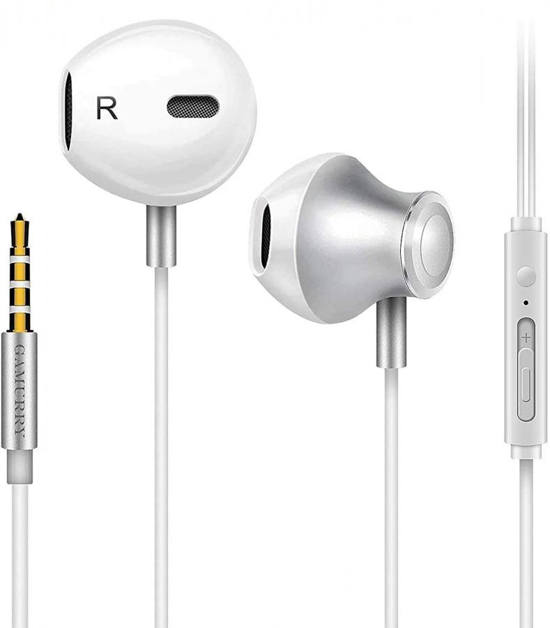 GAMURRY Auricolari In-Ear con Cancellazione del Rumore e Microfono