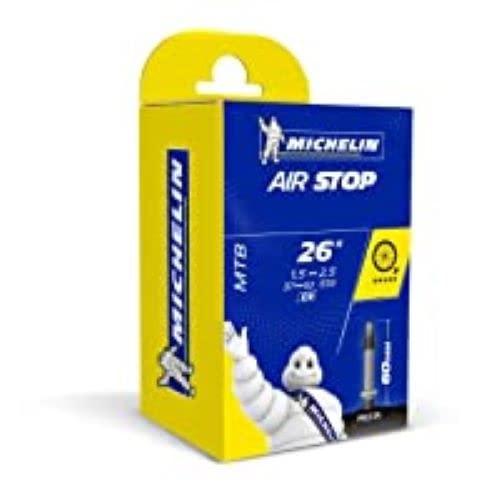 Michelin Presta C4, Camera d'Aria Unisex Adulto, Nero, 26X1.45-2.60