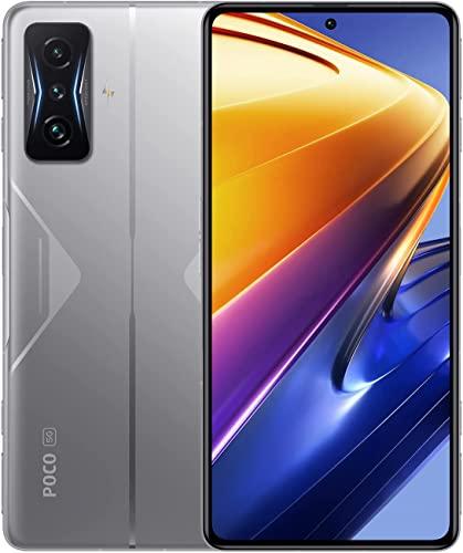 Poco F4 GT 5G Smartphone, Snapdragon 8 Gen 1, display AMOLED da 6,67 pollici 120 Hz, fotocamera da 64 MP, batteria da 4700 mAh, NFC (Knight Silver, 8+128 GB)