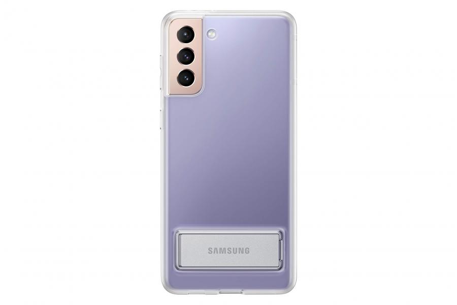 Samsung Clear Standing Cover per Galaxy S21+ 5G - Trasparente