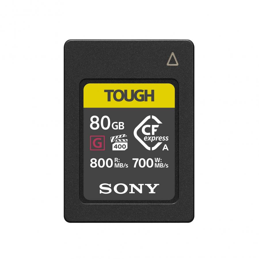 Sony - Scheda di memoria flash CFexpress Type A da 80 GB - Serie G Tough
