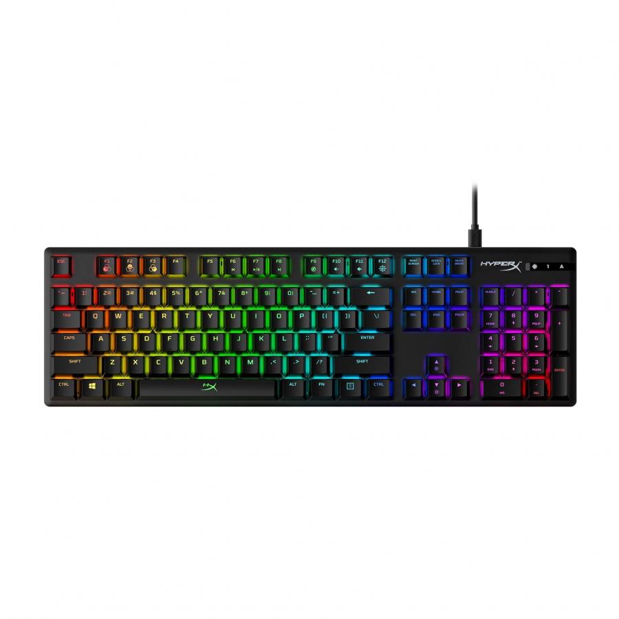 HyperX Alloy Origins Tastiera Gaming Meccanica RGB - Switch HyperX Red (US Layout)