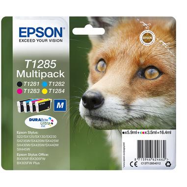 EPSON - Multipack T1285 DURABrite Ultra Ink - 4 cartucce