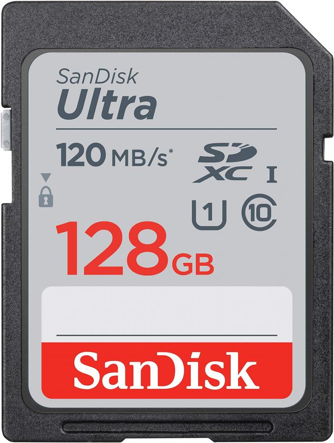 SanDisk Ultra 128GB SDXC UHS-I Card