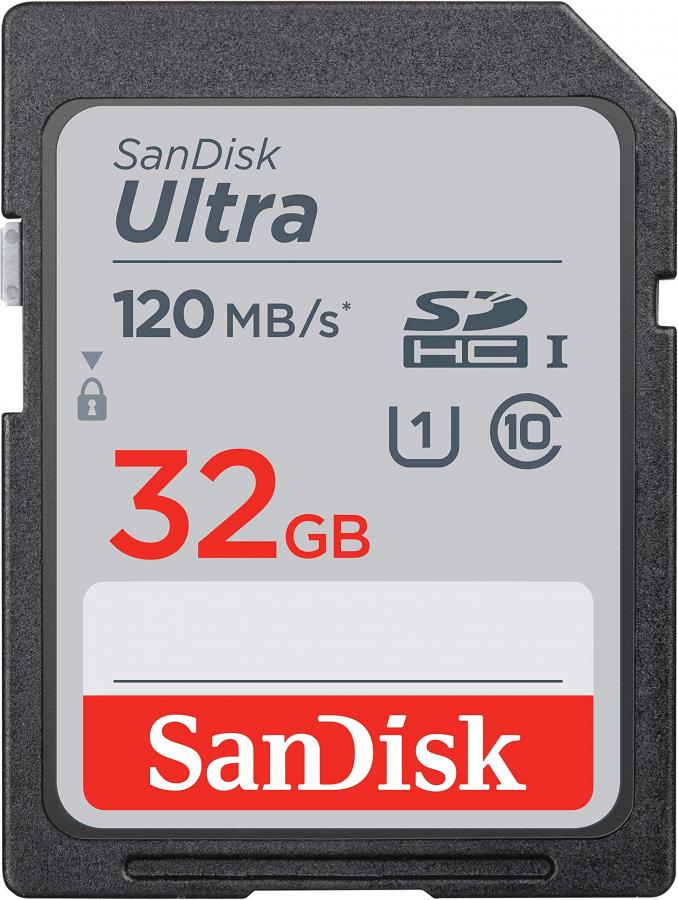 SanDisk Ultra 32GB SDHC UHS-I Card