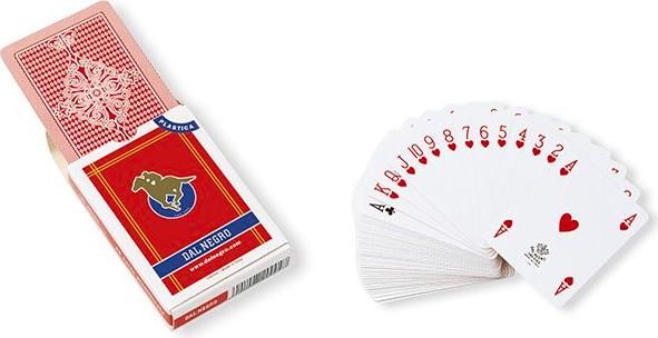 Carte da Poker Rosse in Plastica - Mazzo di Alta Qualità per Giochi di Società