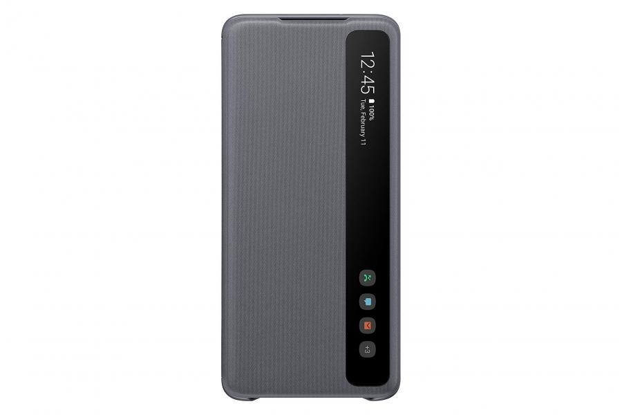 Samsung Clear View Cover per Galaxy S20+ - Grigio
