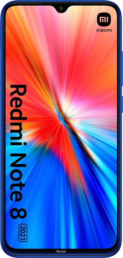 Xiaomi Redmi Note 8 (2021) - Smartphone 64GB, 4GB RAM, Dual Sim, Neptune Blue