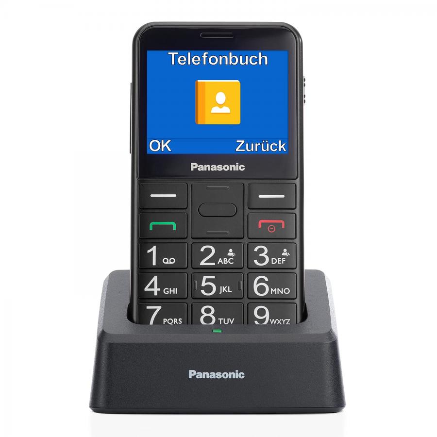 Panasonic KX-TU155 Telefono Cellulare per Anziani, Blu