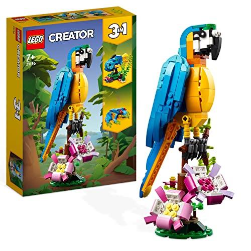 LEGO Creator 3 in 1 Pappagallo Esotico - 31136