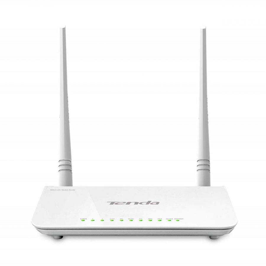 Tenda D303 - Router wireless (Dual-band (2.4 GHz), 64-bit WEP, 128-bit WEP, WDS, WPA2-PSK, IEEE 802.11n, Fast Ethernet, Blanco, IEEE 802.11b, IEEE 802.11g, IEEE 802.11n)