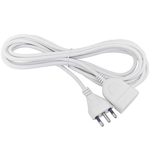 Prolunga Cavo Elettrico Lineare Bipasso 10 Metri 16A-10A