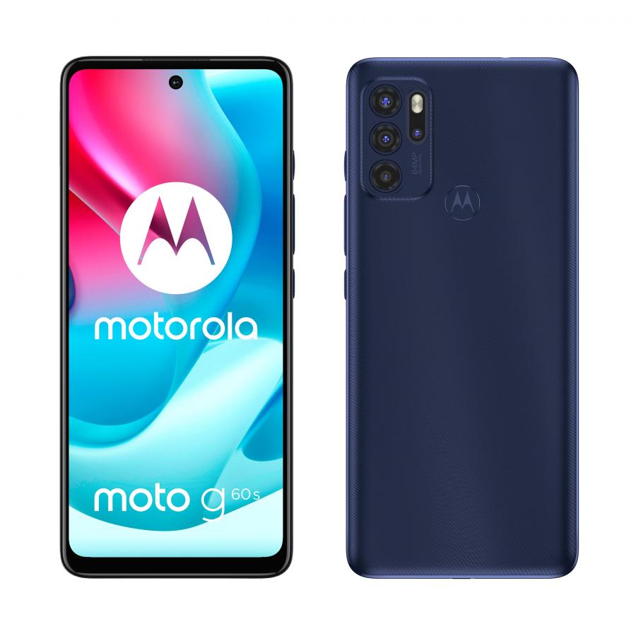 Motorola Moto G60s Ink Blue - Smartphone 6GB RAM, 128GB Memoria Espandibile