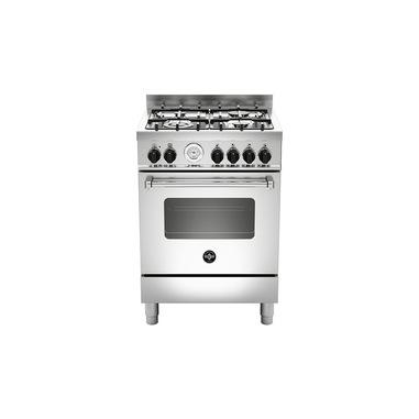 Bertazzoni La Germania Americana AMN664EXT cucina Piano cottura Acciaio inossidabile Gas A