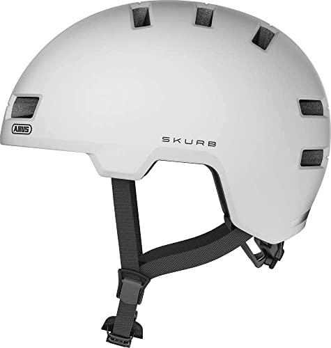 Casco da Bicicletta ABUS SKURB Polar White Taglia M
