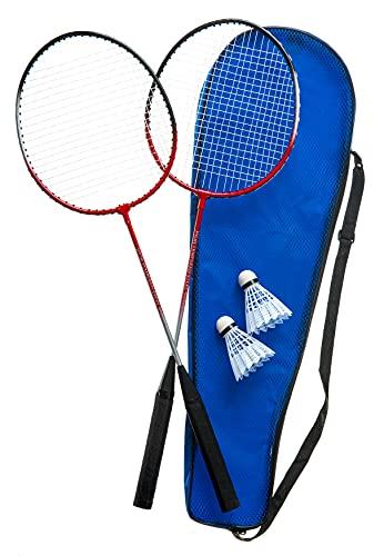 Inclusa 1 Badminton Bag/1 Racchetta da Badminton Senston Racchetta Badminton Racquet ad Alta velocità Grafite Badminton Set Racket 