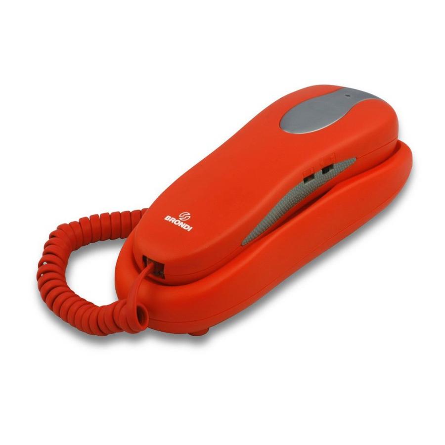 Brondi NEMO RED Telefono Fisso