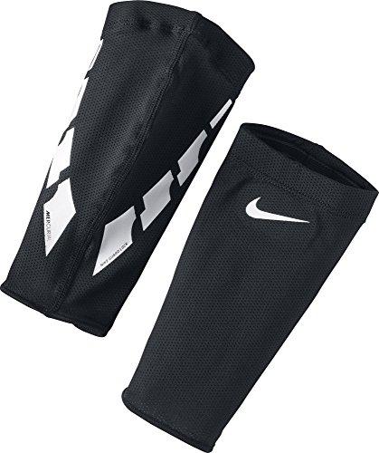 Nike Guard Lock Elite Football Sleeve, Parastinchi Unisex Adulto, Black White White, XL