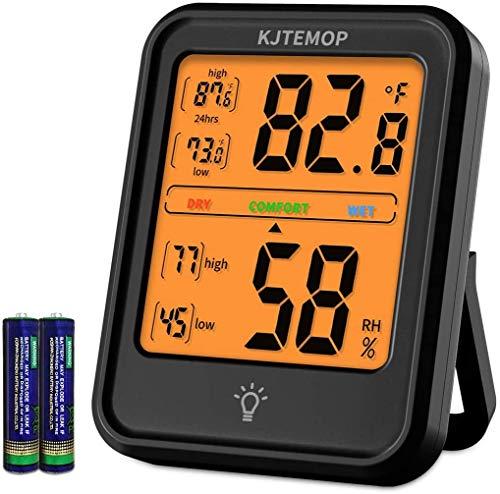 Termometro Igrometro accurate grande display LCD Misuratore Temp Umidità per Regno Unito REP 