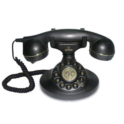 Brondi Vintage 10 Telefono Fisso Nero
