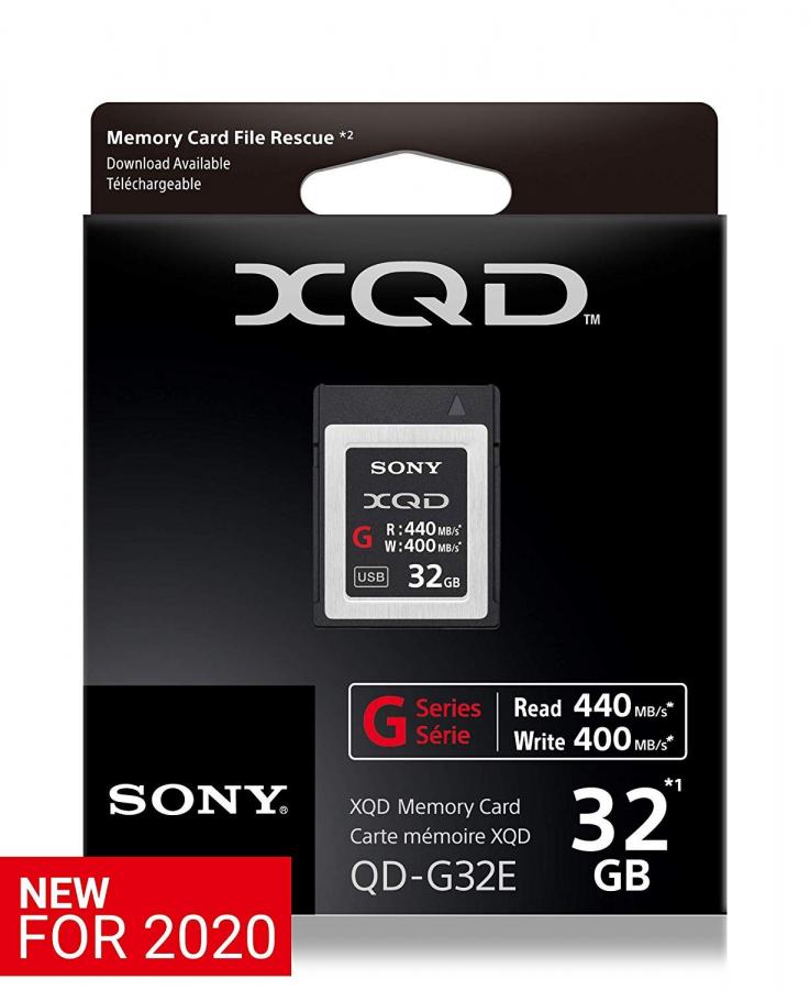 Sony Memoria QDG32E 32 GB Serie G, Lettura 440 MB/s, Scrittura 400 MB/s