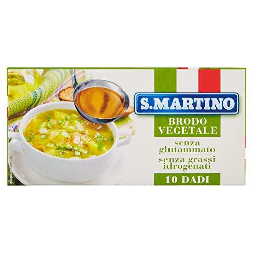 S.Martino Brodo Vegetale - 10 Cubi (110g)