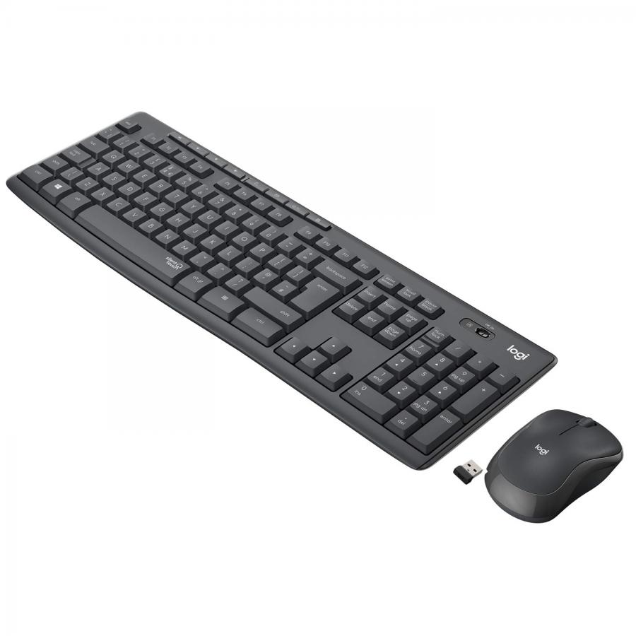Logitech MK295 Kit Mouse e Tastiera Wireless Silenziosi - Layout Italiano