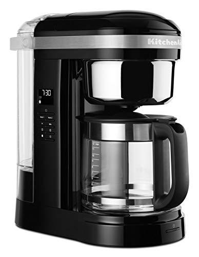 KitchenAid 5KCM1209EOB Macchina da caffè con filtro, colore: onice nero
