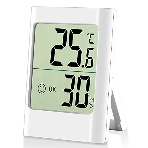 1 Termometro igrometro interno ad alta precisione Temperatura Misuratore di umidità ~ 