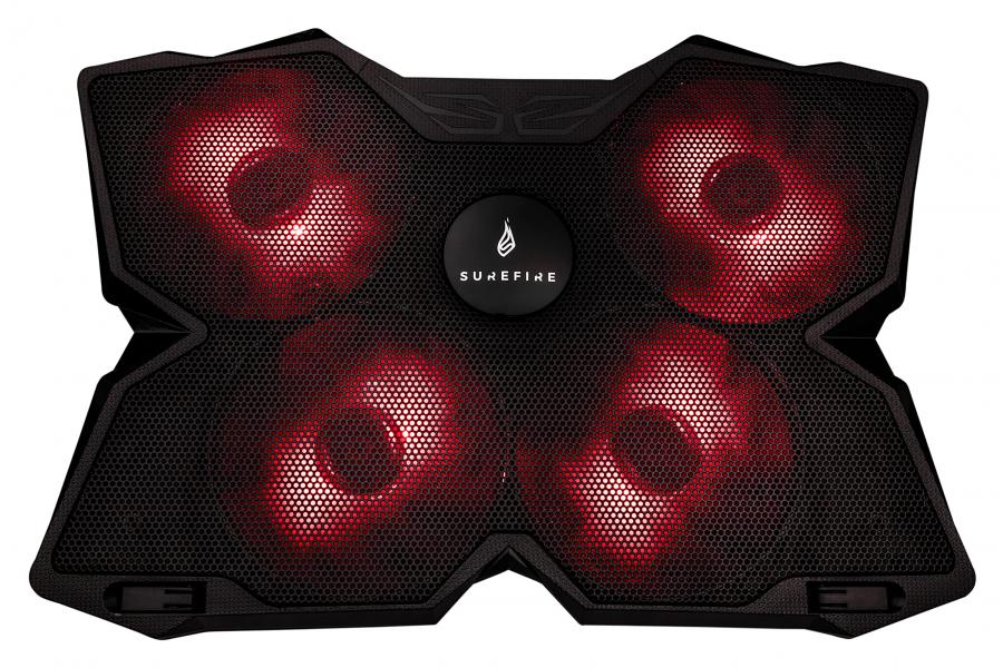 SureFire Bora I Base di raffreddamento per laptop da gaming 12-17 pollici