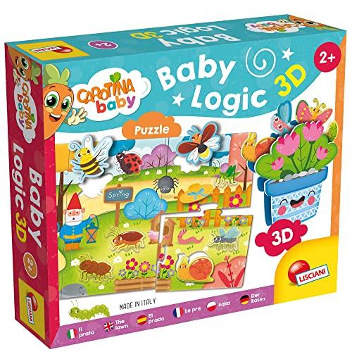 Lisciani Giochi- Carotina Baby Logic 3D Il Prato, Colore, 92550