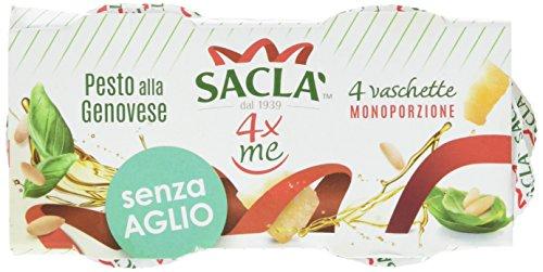 Saclà Pesto alla Genovese Senza Aglio - 4 Monoporzioni