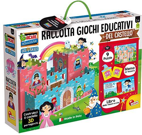 Lisciani Giochi - Giocare Educare Il Castello delle Principesse Gioca e Impara Kit Gioco per Bambini, 72750