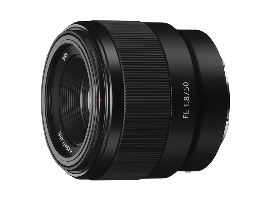 Sony SEL-50F18F Obiettivo a Focale Fissa 50 mm F1.8, Mirrorless Full-Frame, Attacco E, Nero