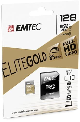 Emtec ECMSDM128GXC10GP Micro SDXC Class 10 UHS-I U1